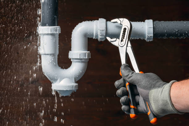 Professional Drain Cleaning technician working in Liberty, NC